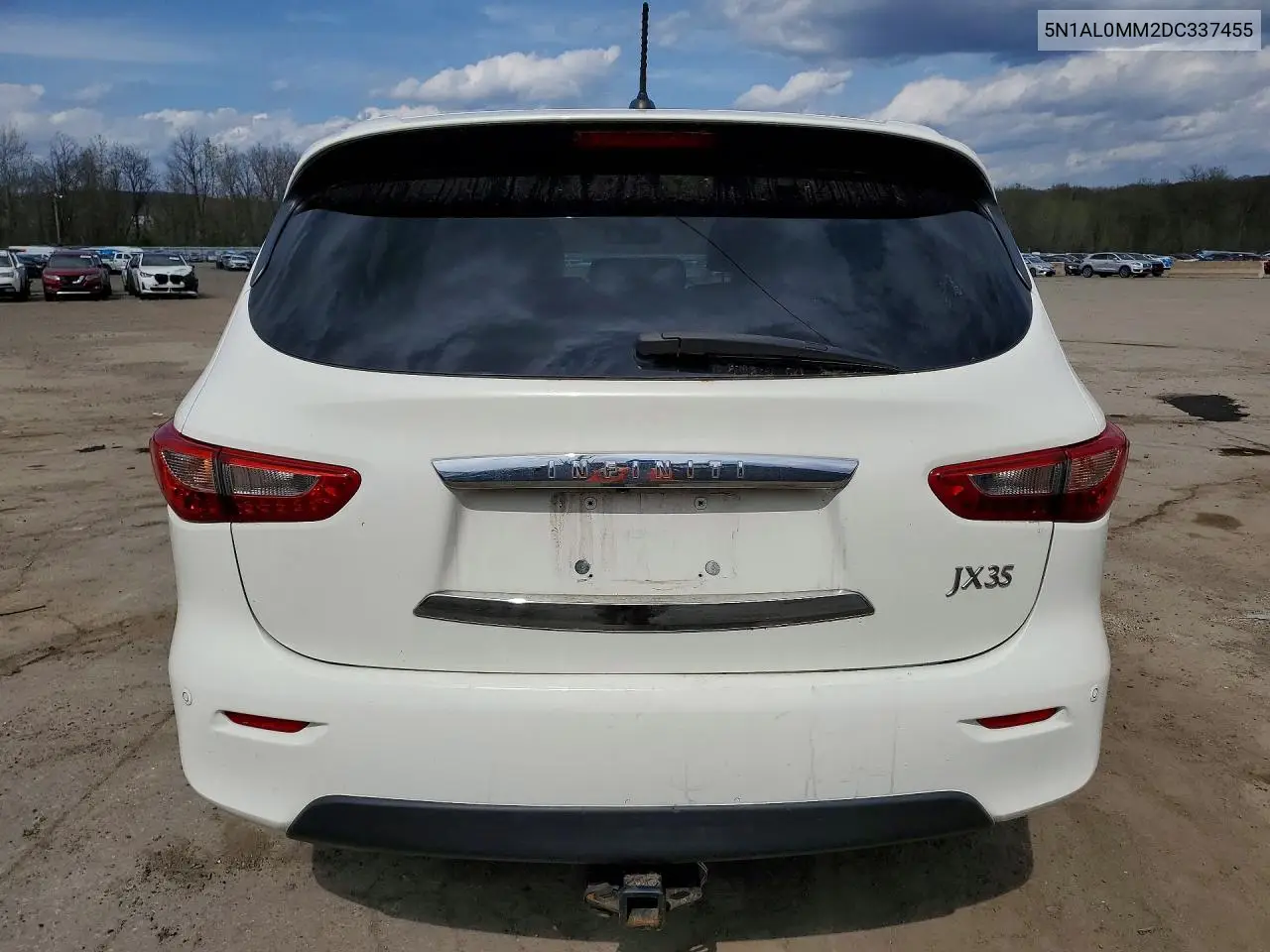 2013 Infiniti Jx35 Base VIN: 5N1AL0MM2DC337455 Lot: 49475196