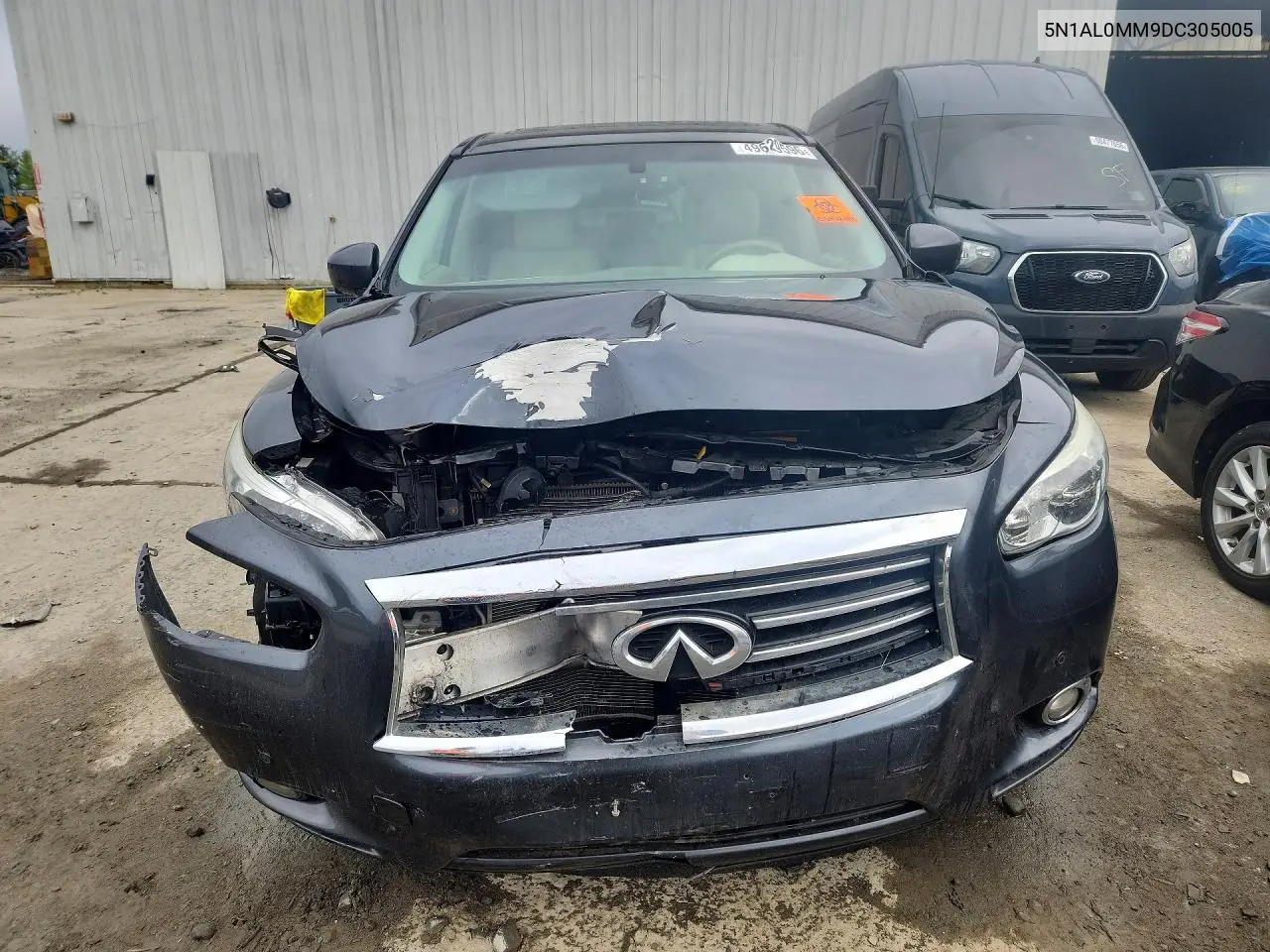2013 Infiniti Jx35 Base VIN: 5N1AL0MM9DC305005 Lot: 49629596