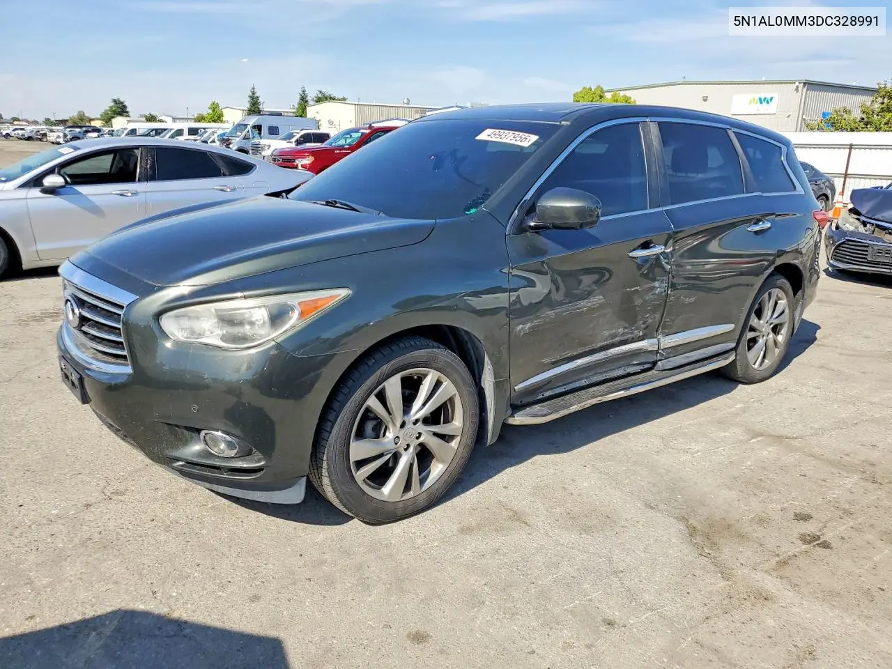 2013 Infiniti Jx35 Base VIN: 5N1AL0MM3DC328991 Lot: 49937956