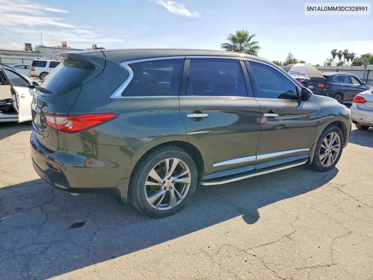 2013 Infiniti Jx35 Base VIN: 5N1AL0MM3DC328991 Lot: 49937956