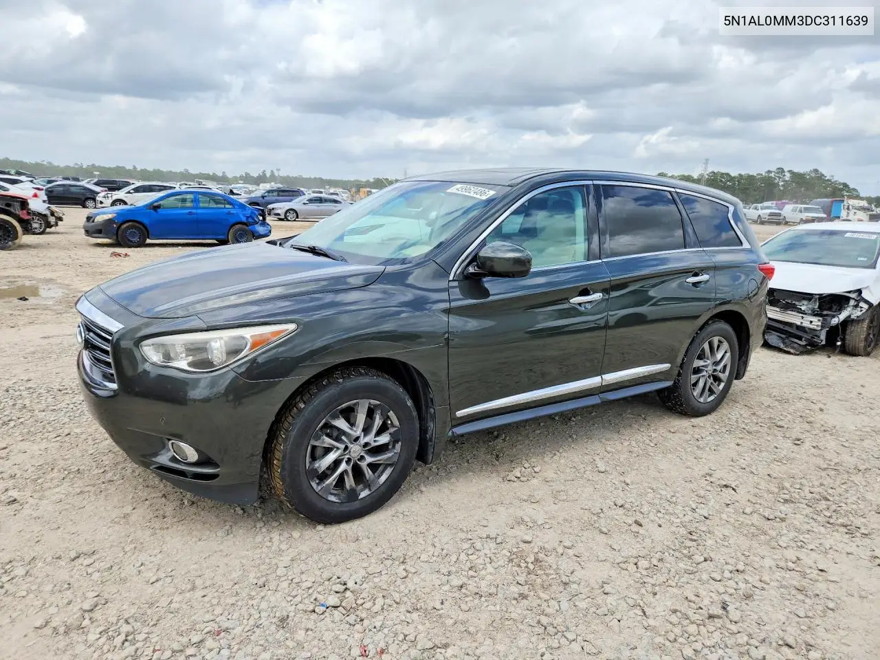 2013 Infiniti Jx35 Base VIN: 5N1AL0MM3DC311639 Lot: 49962486