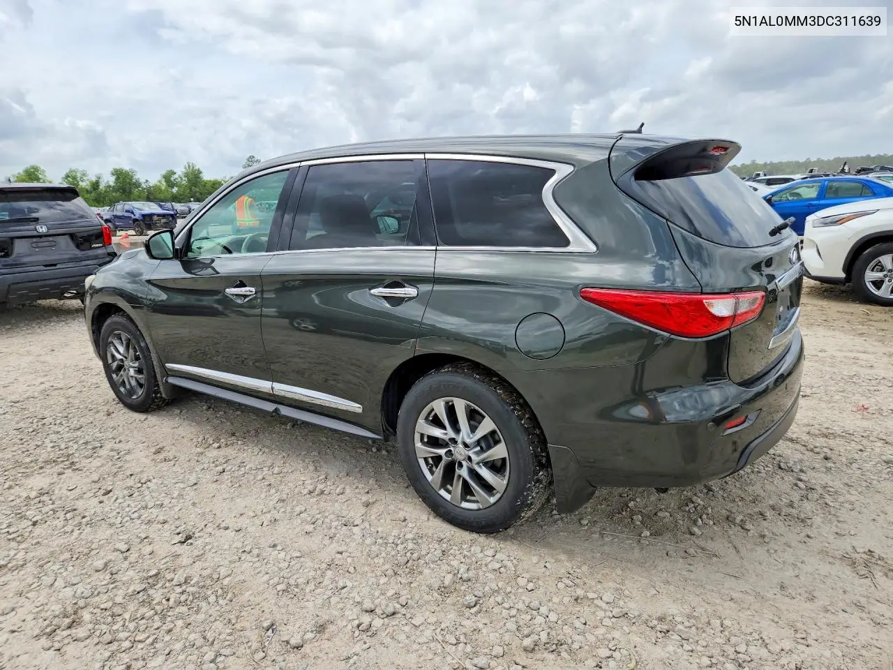2013 Infiniti Jx35 Base VIN: 5N1AL0MM3DC311639 Lot: 49962486