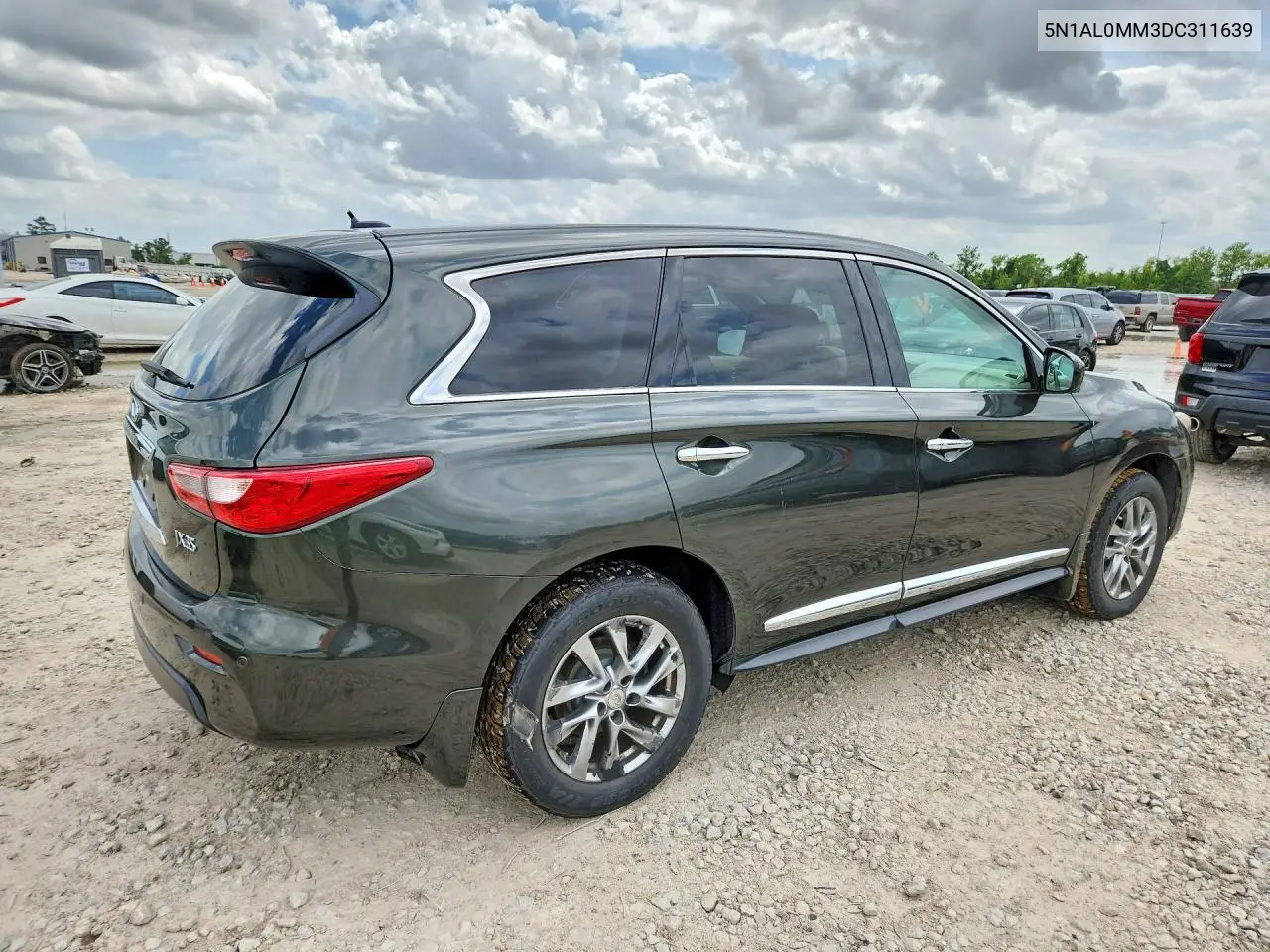 2013 Infiniti Jx35 Base VIN: 5N1AL0MM3DC311639 Lot: 49962486