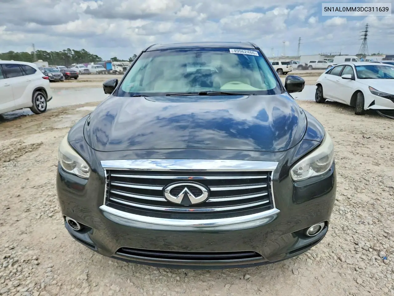 2013 Infiniti Jx35 Base VIN: 5N1AL0MM3DC311639 Lot: 49962486