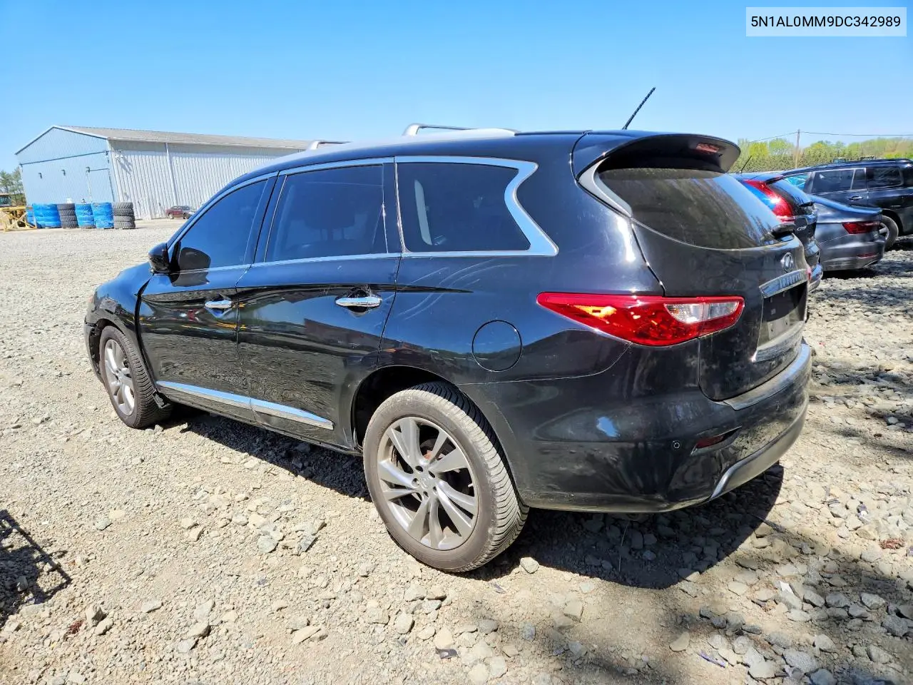 2013 Infiniti Jx35 Base VIN: 5N1AL0MM9DC342989 Lot: 50549486