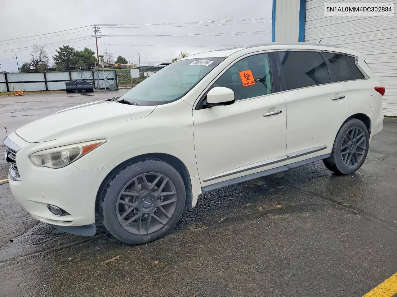 2013 Infiniti Jx35 Base VIN: 5N1AL0MM4DC302884 Lot: 50845206