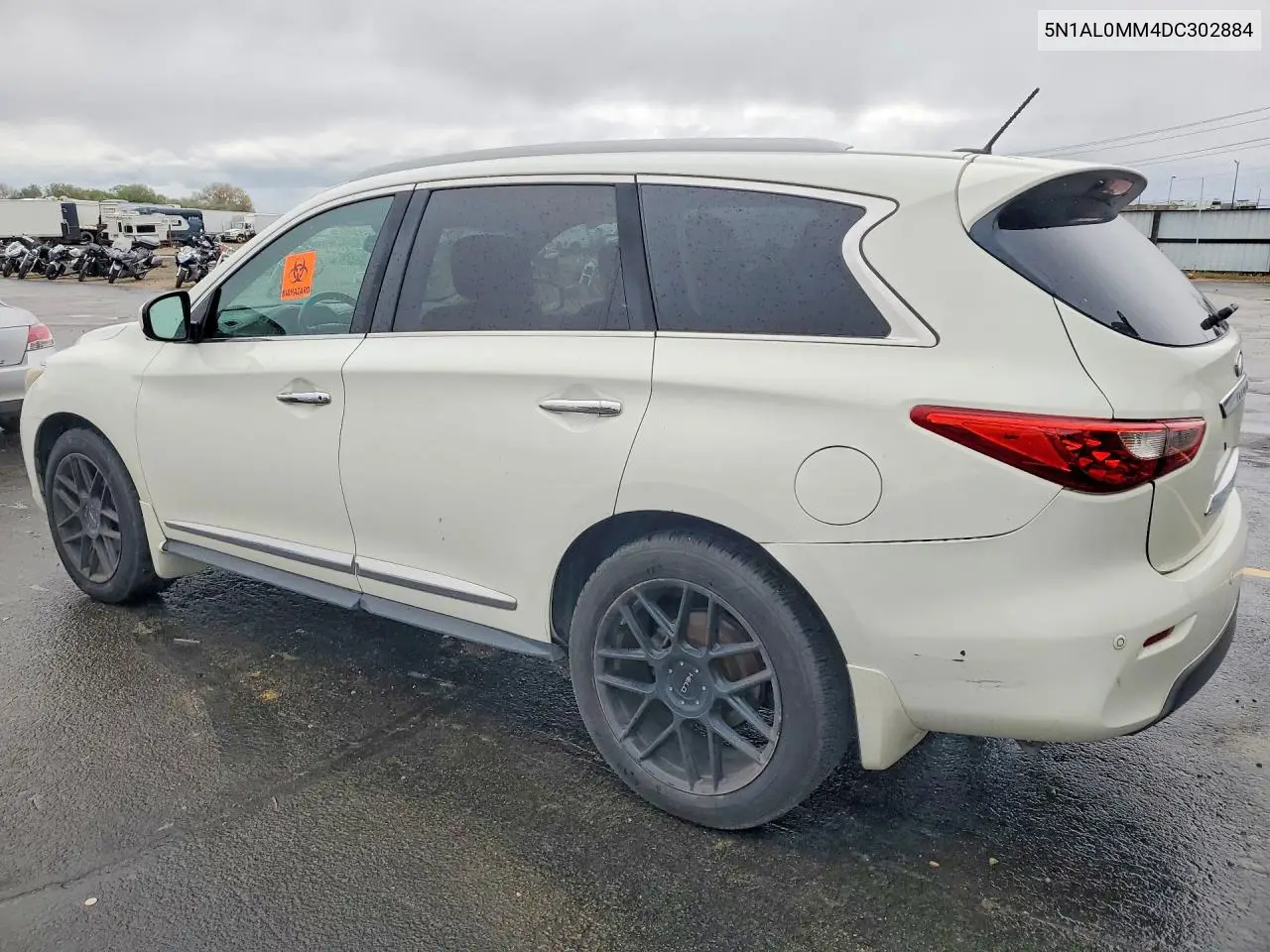 2013 Infiniti Jx35 Base VIN: 5N1AL0MM4DC302884 Lot: 50845206