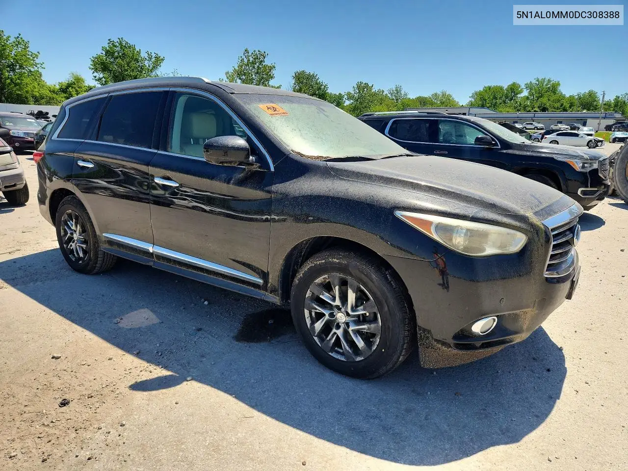 2013 Infi Jx35 VIN: 5N1AL0MM0DC308388 Lot: 51057286