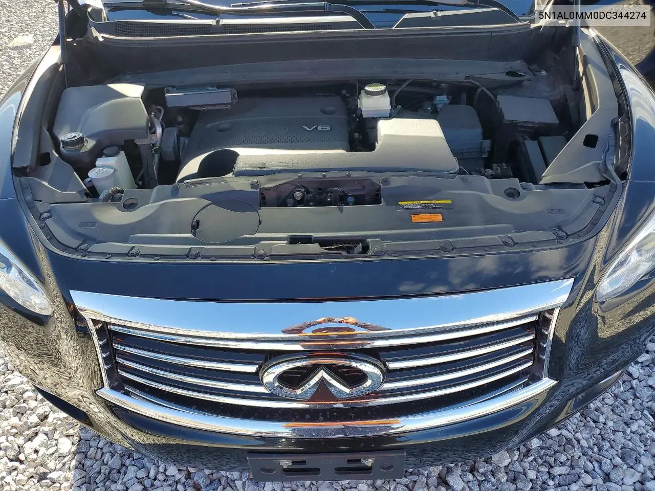 2013 Infiniti Jx35 Base VIN: 5N1AL0MM0DC344274 Lot: 51625206