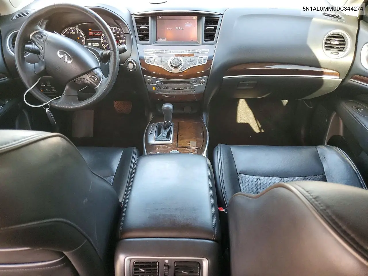 2013 Infiniti Jx35 Base VIN: 5N1AL0MM0DC344274 Lot: 51625206