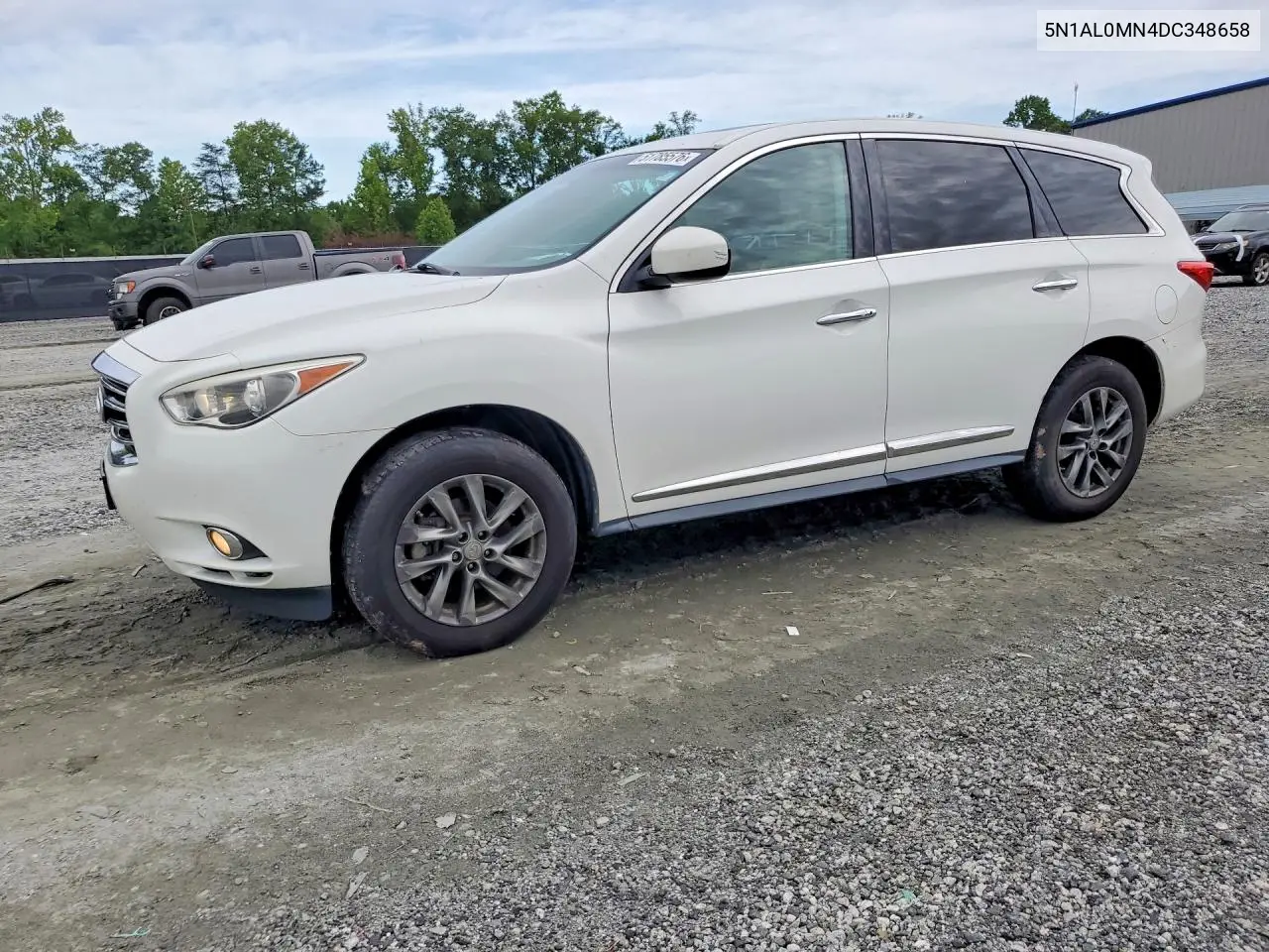2013 Infiniti Jx35 Base VIN: 5N1AL0MN4DC348658 Lot: 51785576