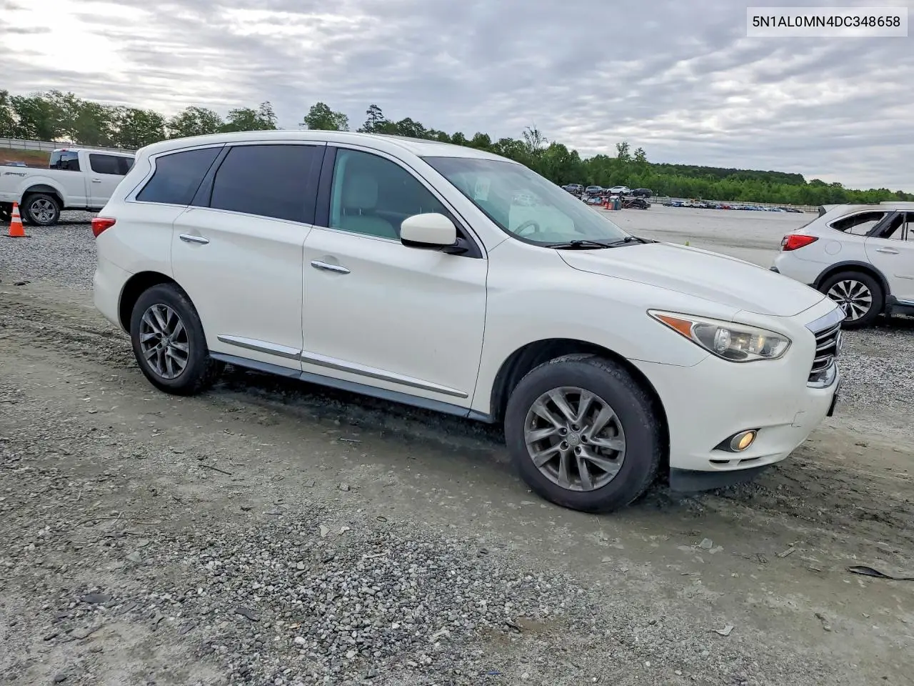 2013 Infiniti Jx35 Base VIN: 5N1AL0MN4DC348658 Lot: 51785576