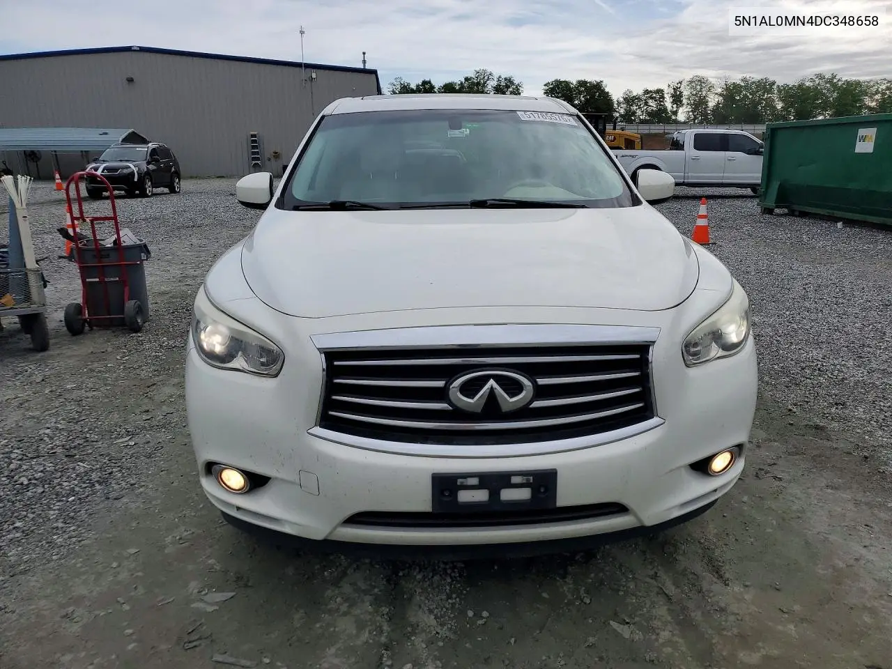 2013 Infiniti Jx35 Base VIN: 5N1AL0MN4DC348658 Lot: 51785576