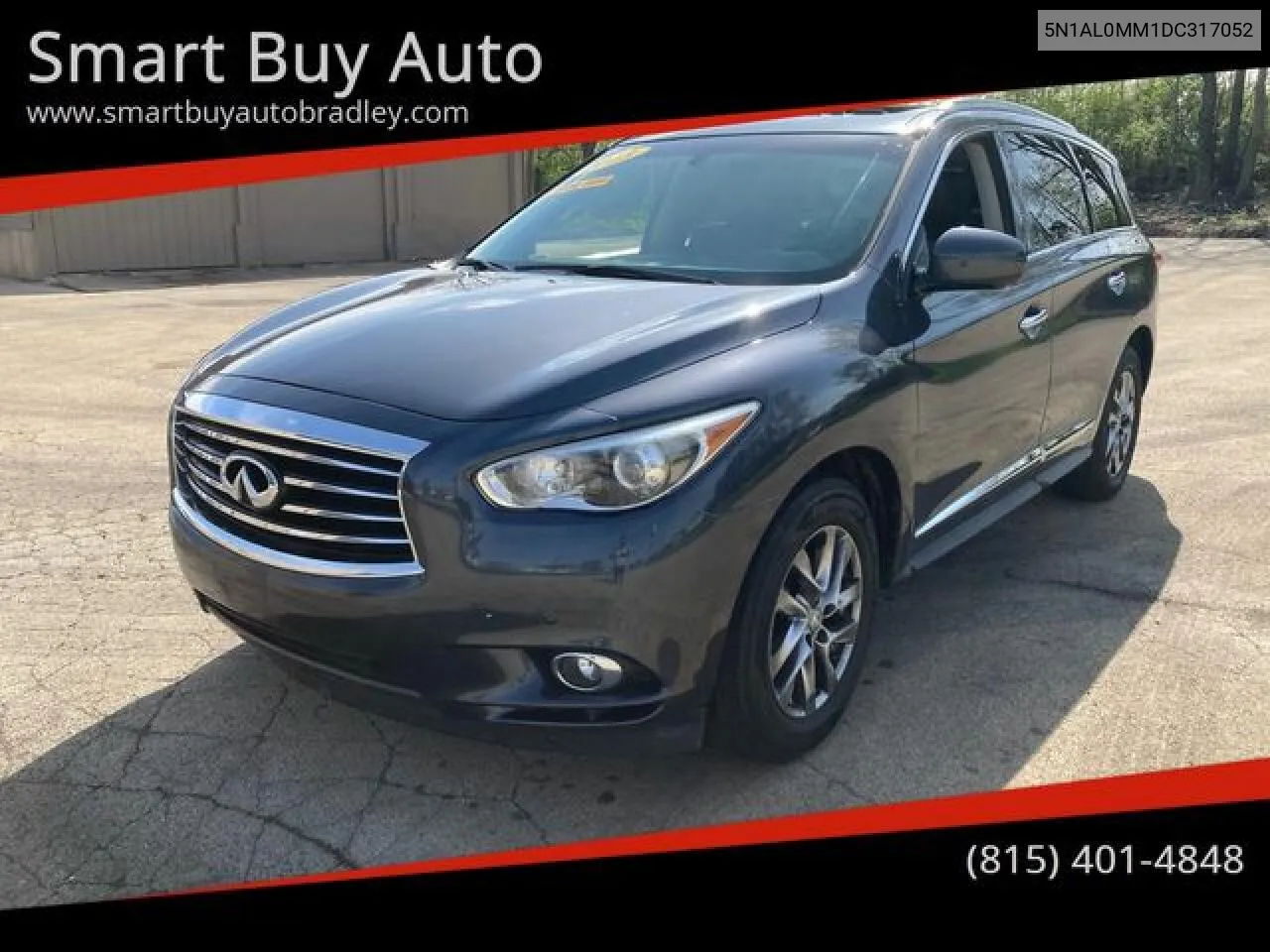 2013 Infiniti Jx35 VIN: 5N1AL0MM1DC317052 Lot: 51915412