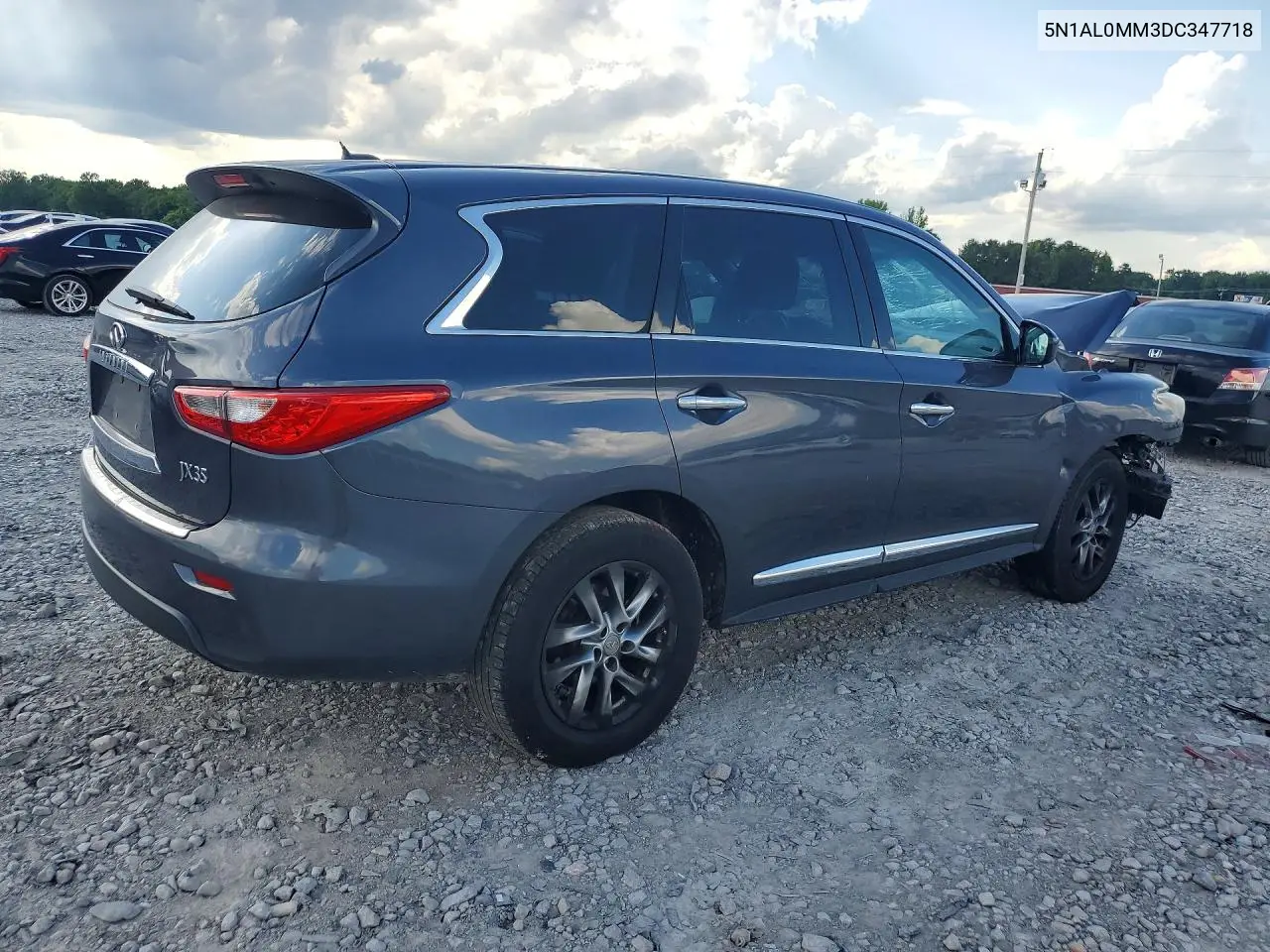 2013 Infiniti Jx35 Base VIN: 5N1AL0MM3DC347718 Lot: 53474006