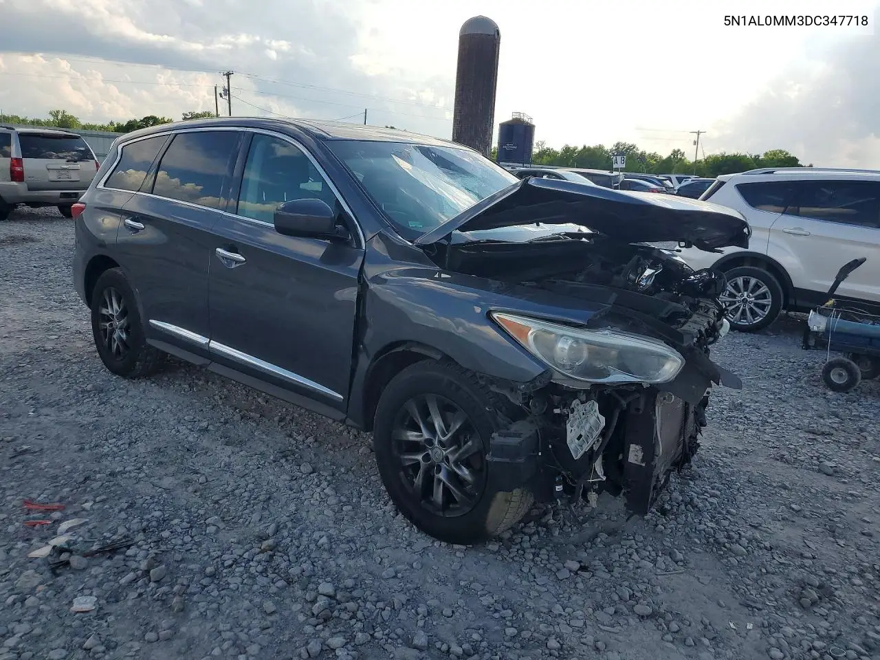 2013 Infiniti Jx35 Base VIN: 5N1AL0MM3DC347718 Lot: 53474006