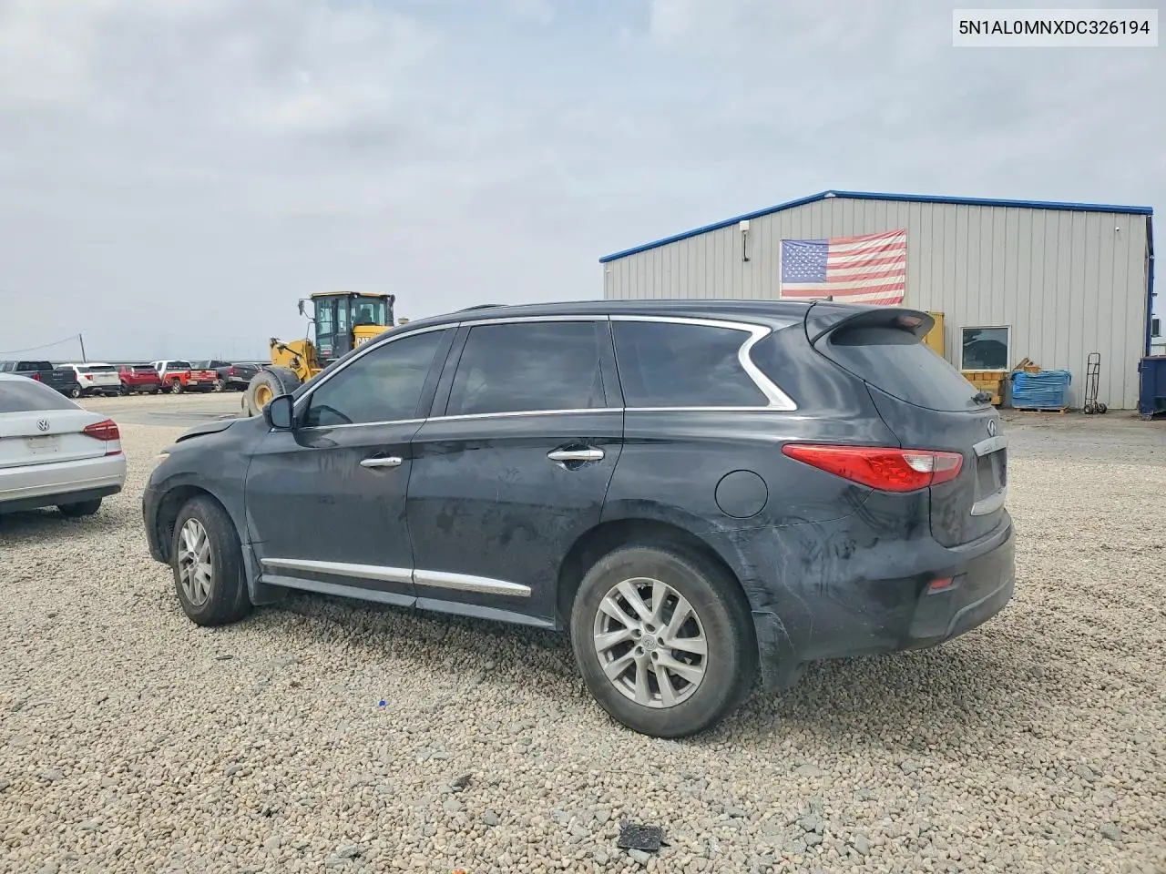 2013 Infiniti Jx35 Base VIN: 5N1AL0MNXDC326194 Lot: 53909486