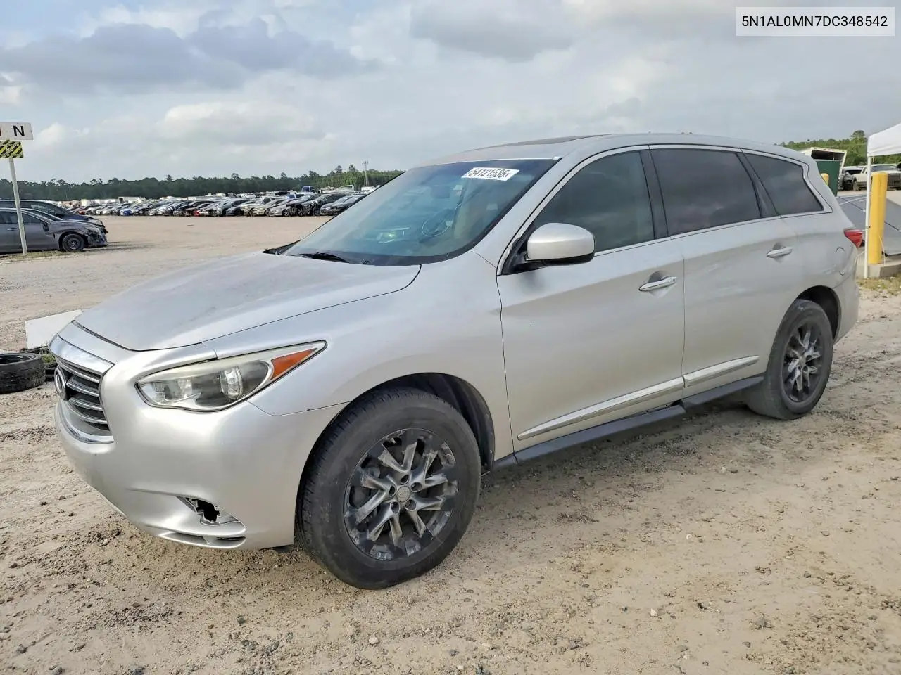 2013 Infiniti Jx35 Base VIN: 5N1AL0MN7DC348542 Lot: 54121536