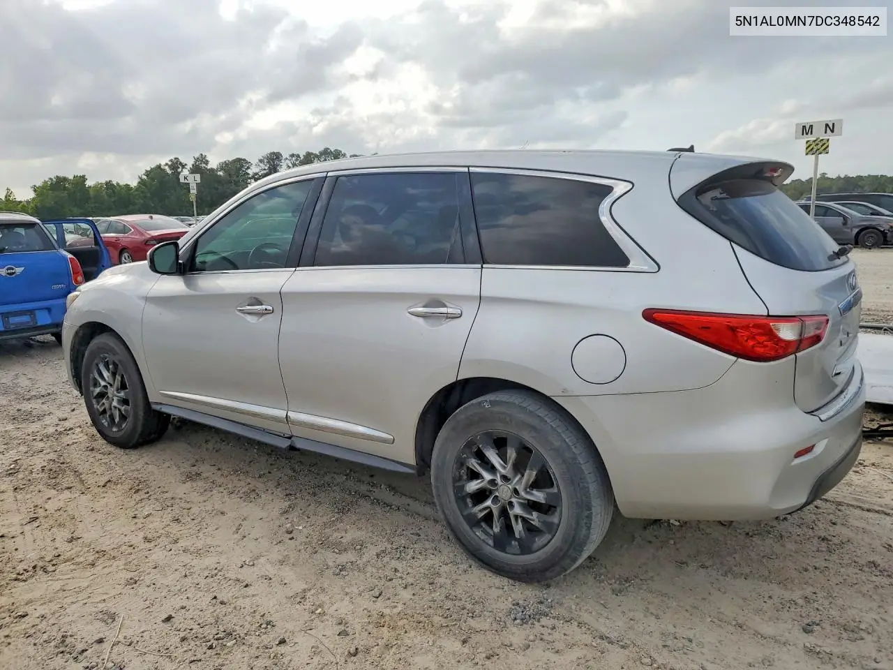 2013 Infiniti Jx35 Base VIN: 5N1AL0MN7DC348542 Lot: 54121536
