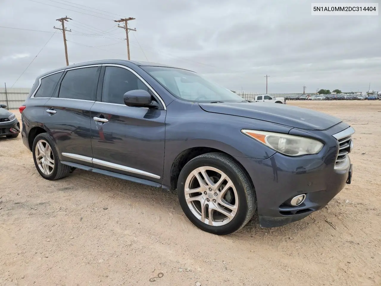 2013 Infiniti Jx35 Base VIN: 5N1AL0MM2DC314404 Lot: 54590656