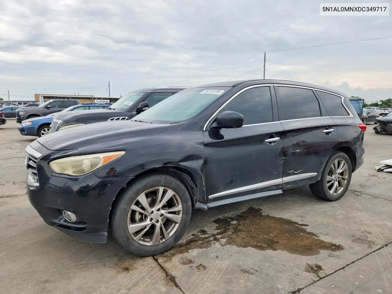 2013 Infiniti Jx35 Base VIN: 5N1AL0MNXDC349717 Lot: 54723786