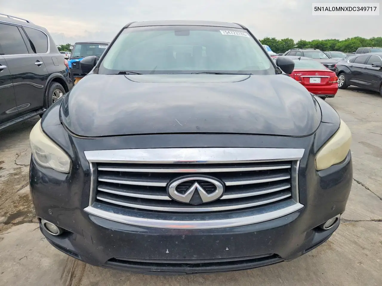2013 Infiniti Jx35 Base VIN: 5N1AL0MNXDC349717 Lot: 54723786