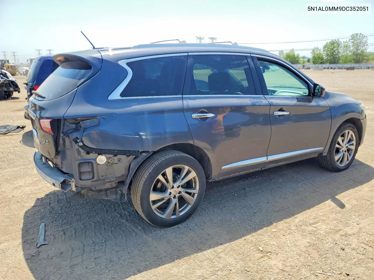 2013 Infiniti Jx35 Base VIN: 5N1AL0MM9DC352051 Lot: 55043316