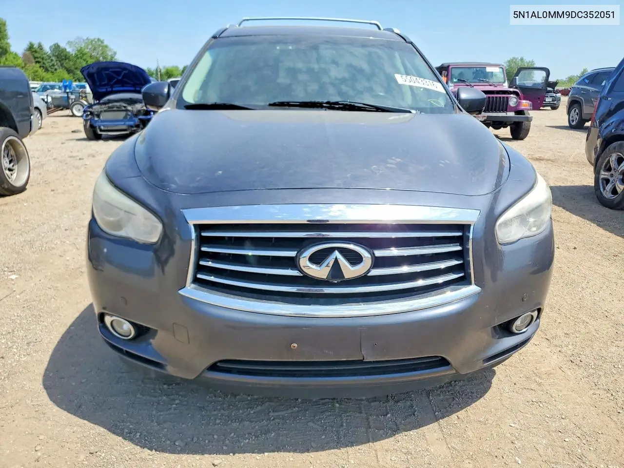 2013 Infiniti Jx35 Base VIN: 5N1AL0MM9DC352051 Lot: 55043316