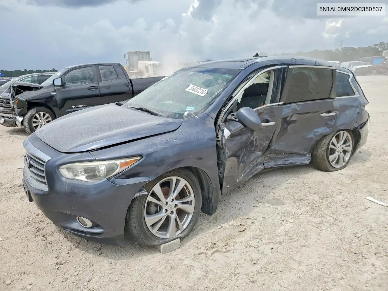 2013 Infiniti Jx35 Base VIN: 5N1AL0MN2DC350537 Lot: 55632216