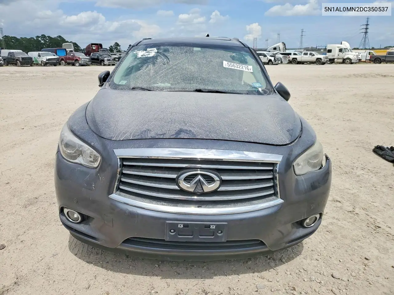 2013 Infiniti Jx35 Base VIN: 5N1AL0MN2DC350537 Lot: 55632216