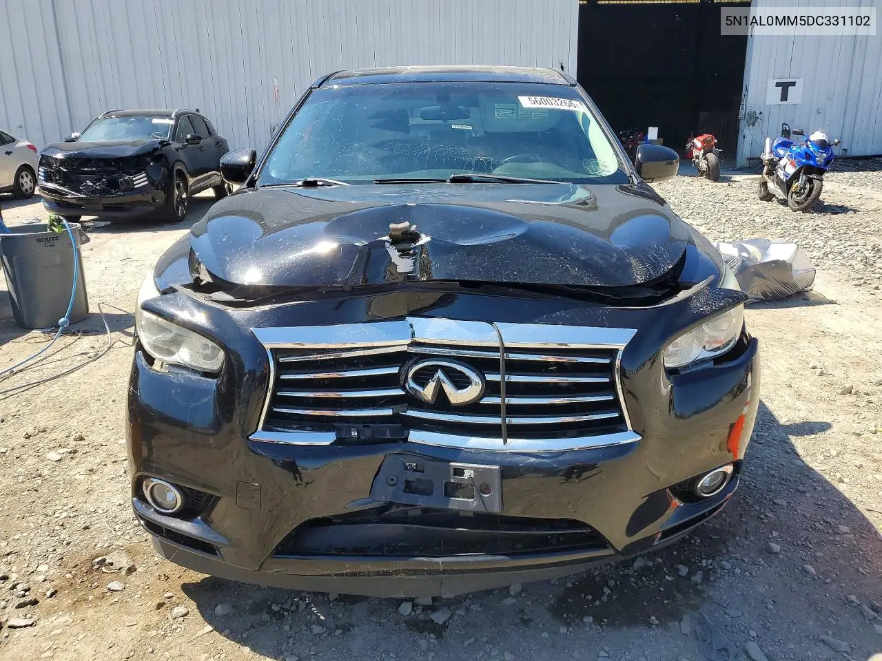 2013 Infiniti Jx35 Base VIN: 5N1AL0MM5DC331102 Lot: 56003266
