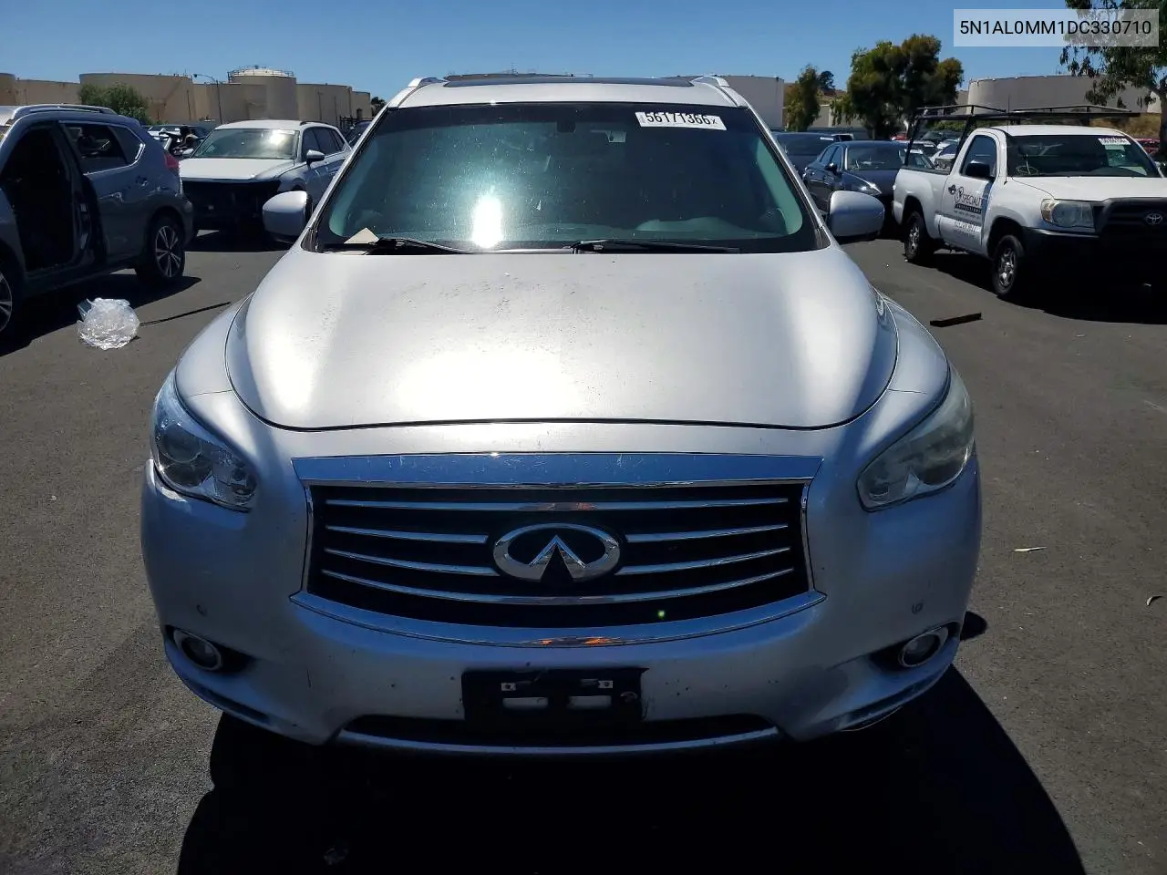 2013 Infiniti Jx35 Base VIN: 5N1AL0MM1DC330710 Lot: 56171366