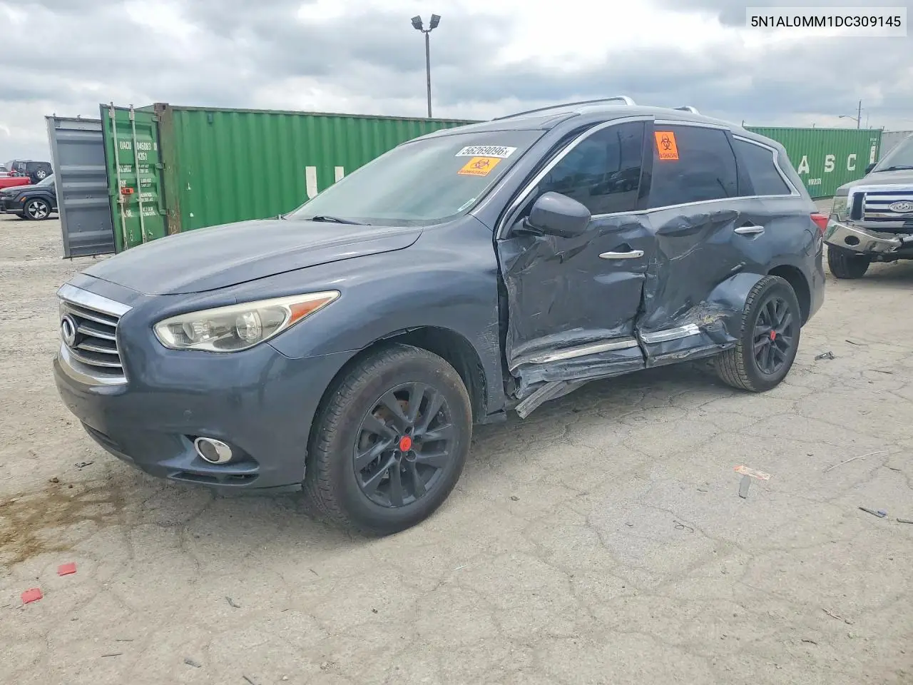 2013 Infiniti Jx35 Base VIN: 5N1AL0MM1DC309145 Lot: 56269096
