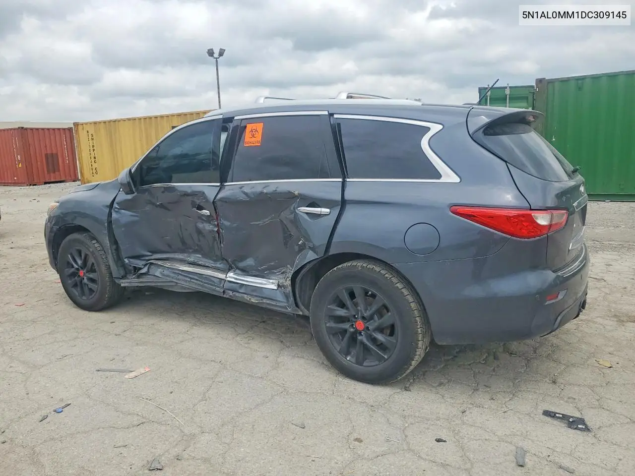 2013 Infiniti Jx35 Base VIN: 5N1AL0MM1DC309145 Lot: 56269096
