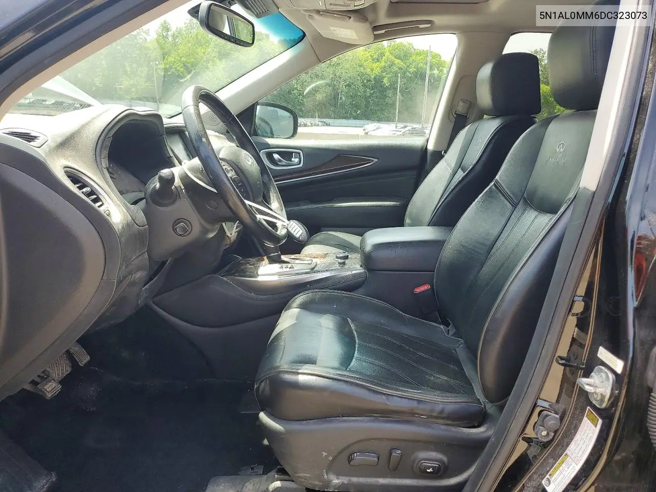 2013 Infiniti Jx35 Base VIN: 5N1AL0MM6DC323073 Lot: 56295196