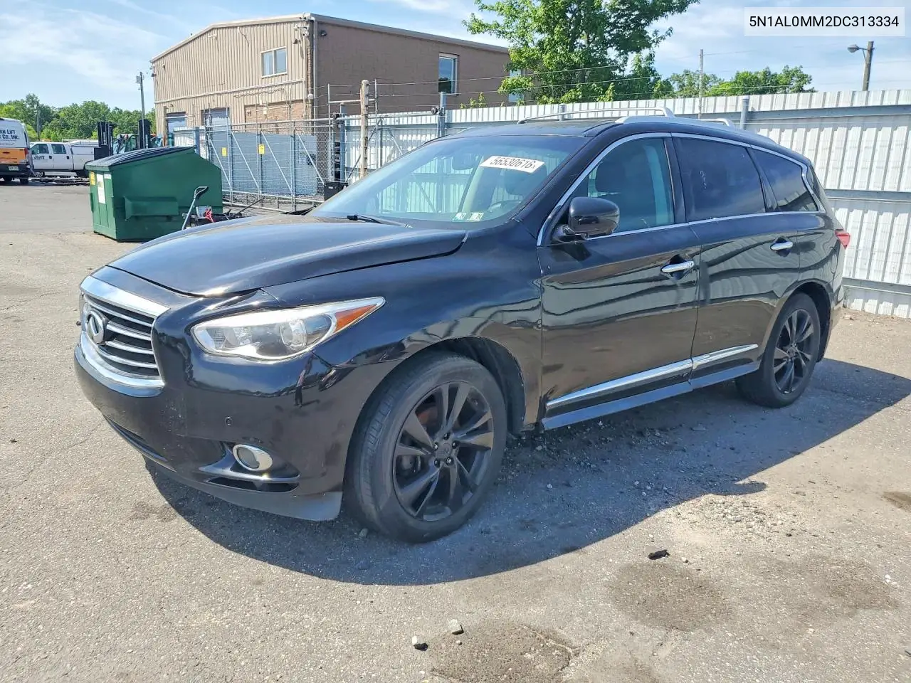 2013 Infiniti Jx35 Base VIN: 5N1AL0MM2DC313334 Lot: 56530616