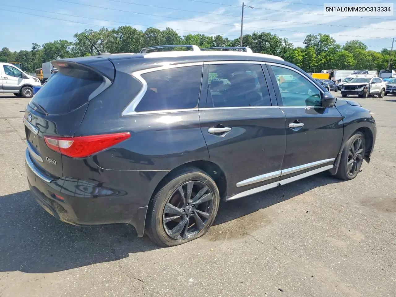 2013 Infiniti Jx35 Base VIN: 5N1AL0MM2DC313334 Lot: 56530616