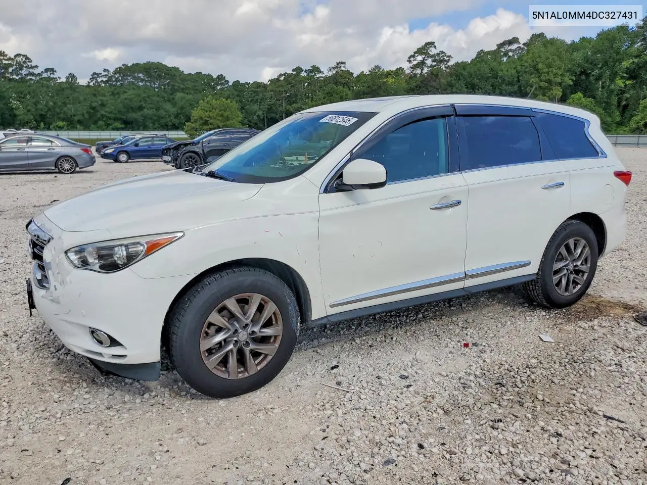 2013 Infiniti Jx35 Base VIN: 5N1AL0MM4DC327431 Lot: 56812546