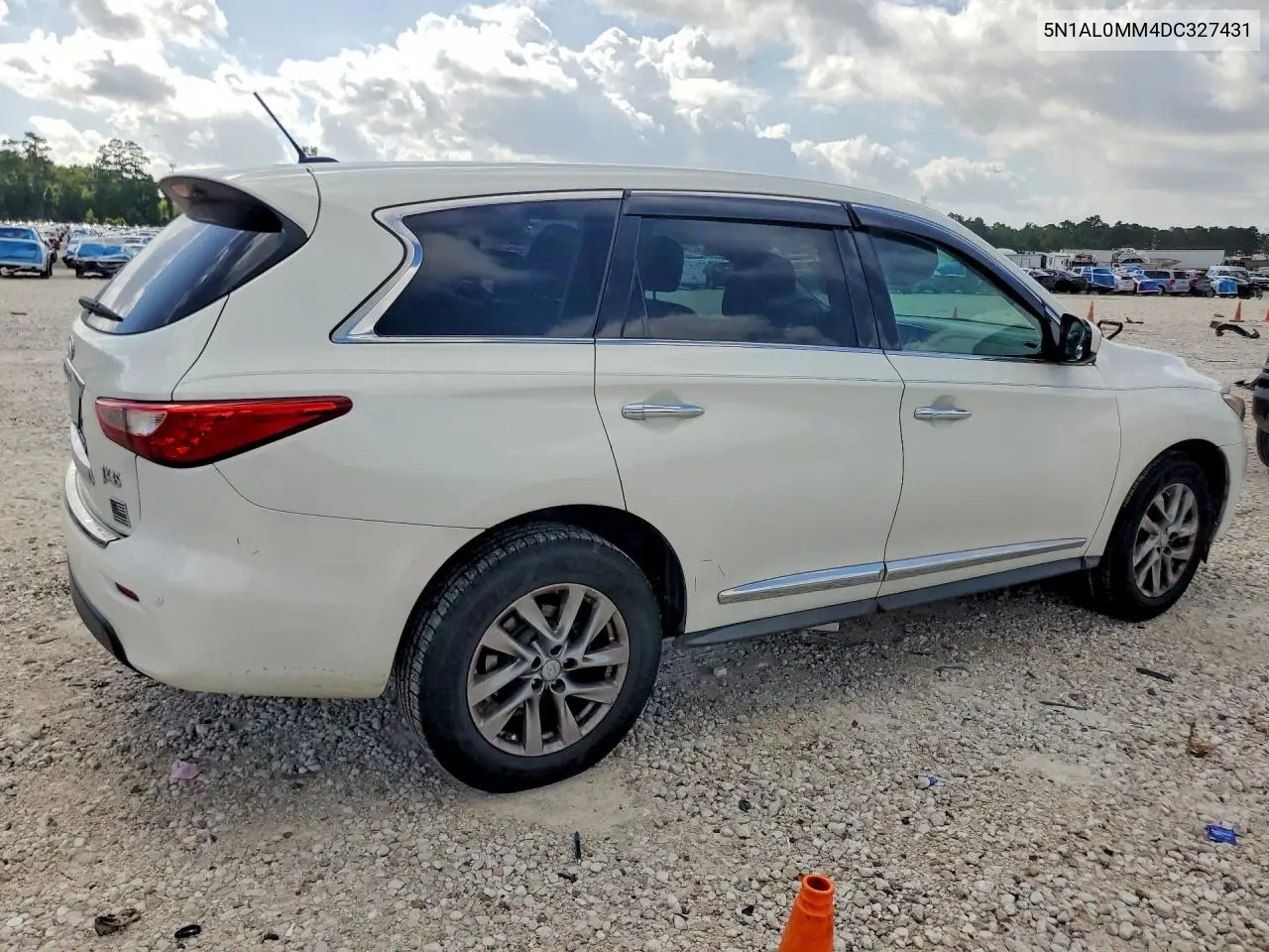 2013 Infiniti Jx35 Base VIN: 5N1AL0MM4DC327431 Lot: 56812546
