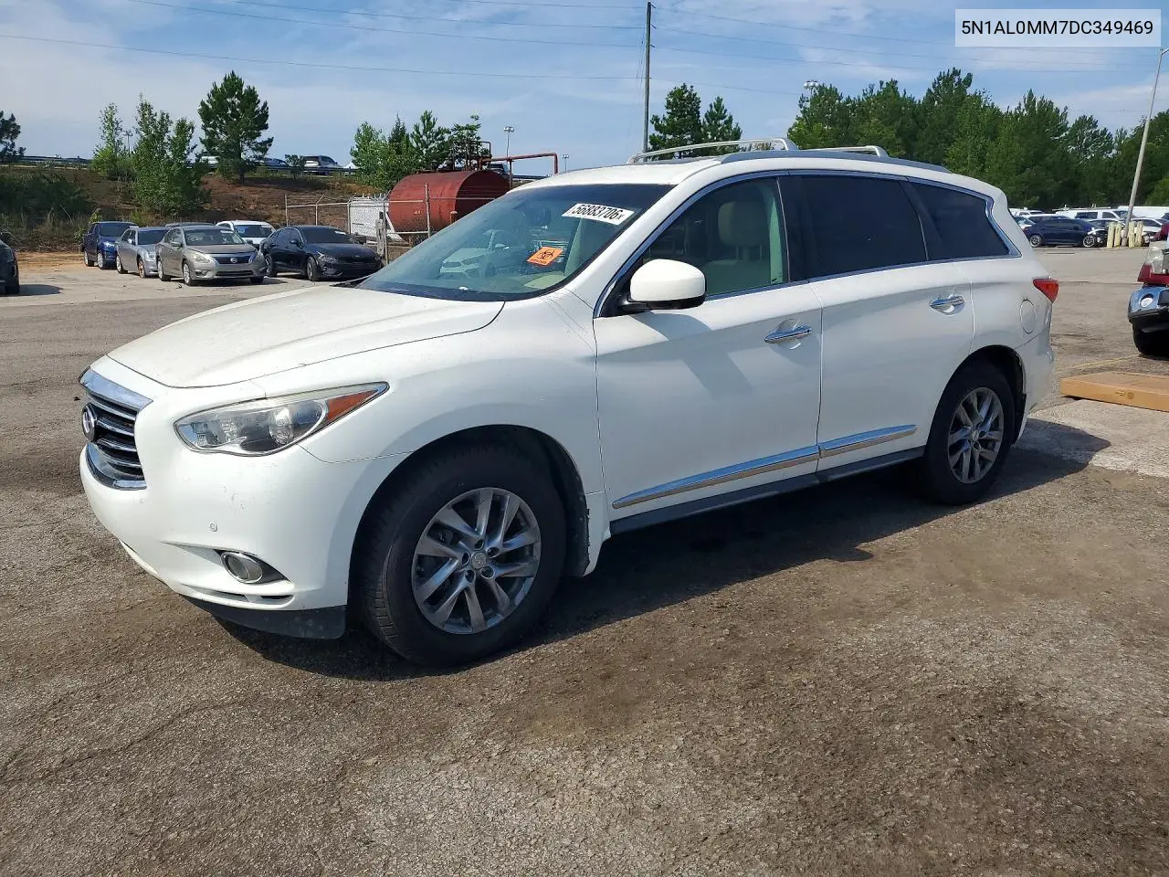 2013 Infiniti Jx35 Base VIN: 5N1AL0MM7DC349469 Lot: 56883706