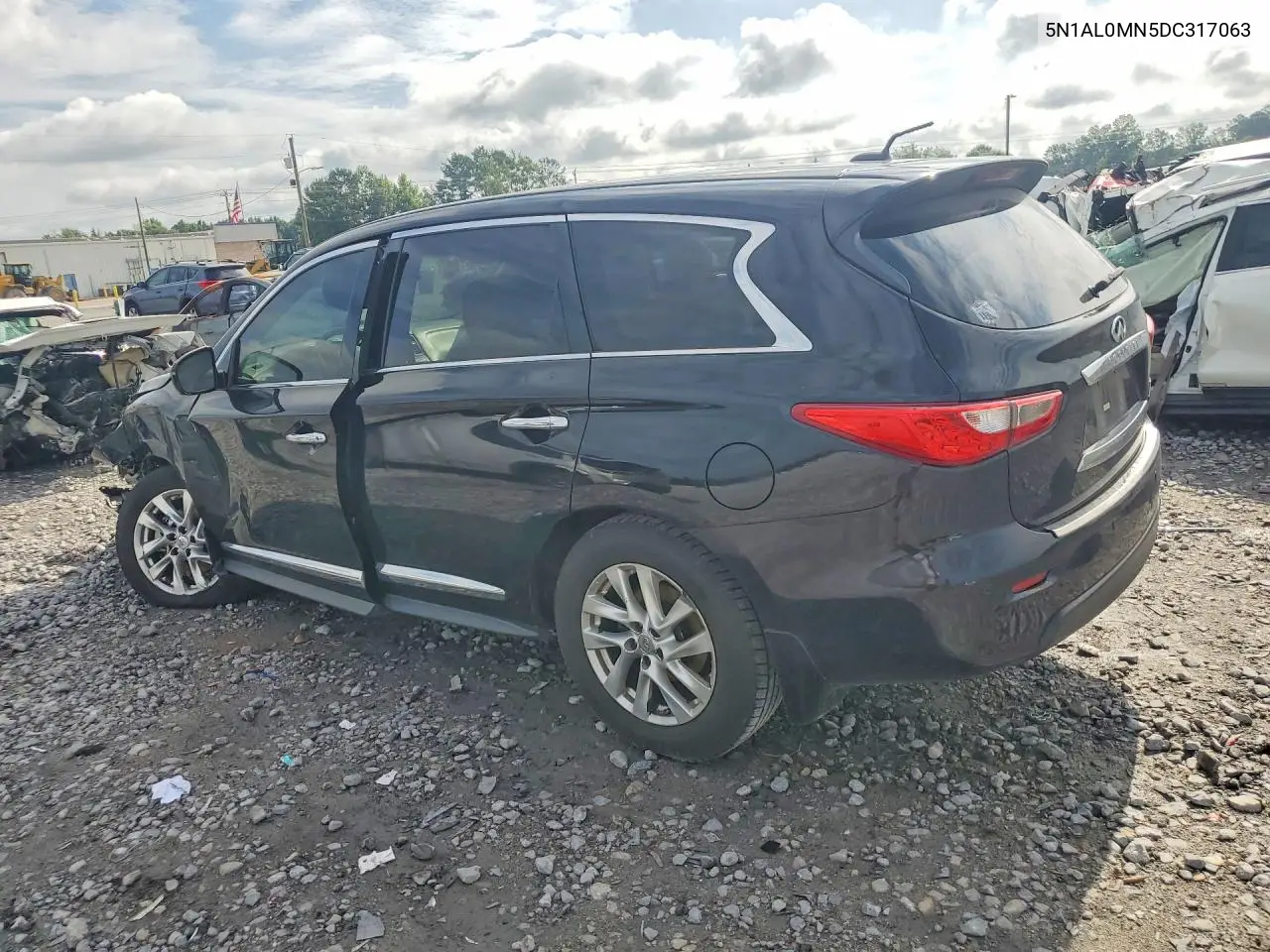 2013 Infiniti Jx35 Base VIN: 5N1AL0MN5DC317063 Lot: 57144346