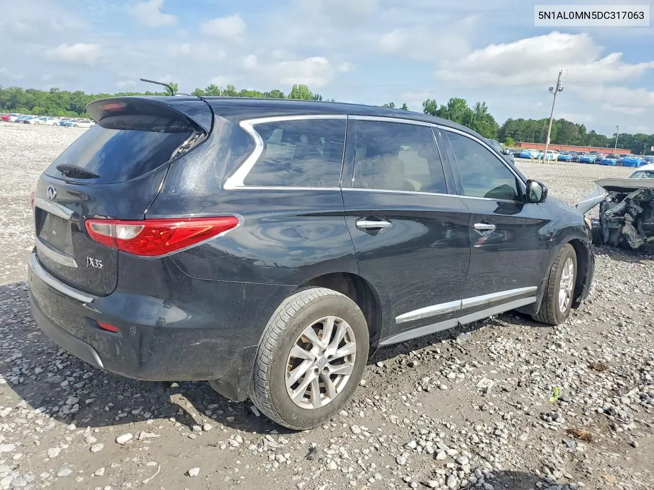 2013 Infiniti Jx35 Base VIN: 5N1AL0MN5DC317063 Lot: 57144346