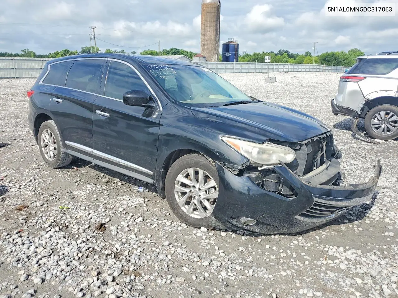 2013 Infiniti Jx35 Base VIN: 5N1AL0MN5DC317063 Lot: 57144346