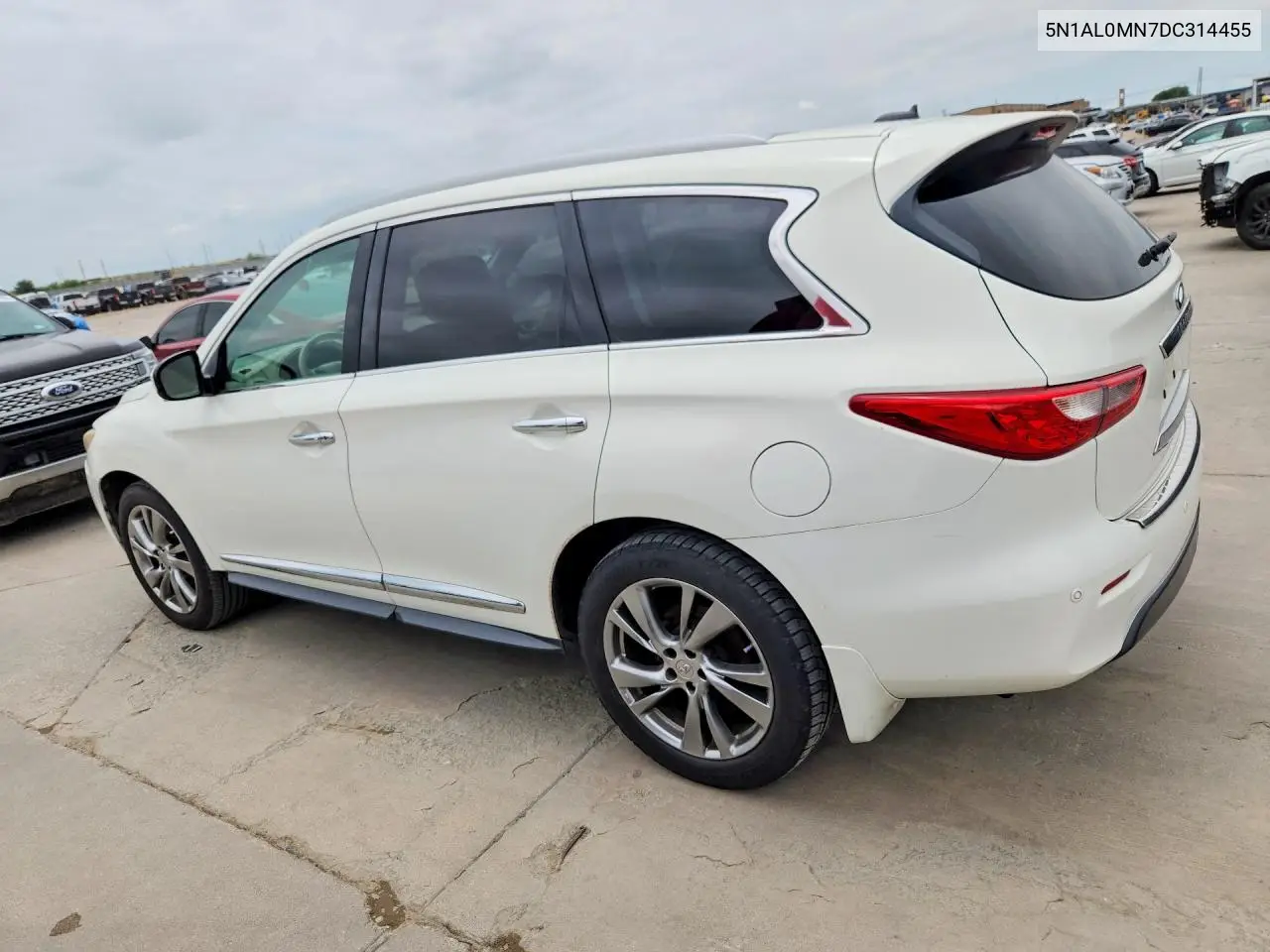 2013 Infiniti Jx35 Base VIN: 5N1AL0MN7DC314455 Lot: 57705306