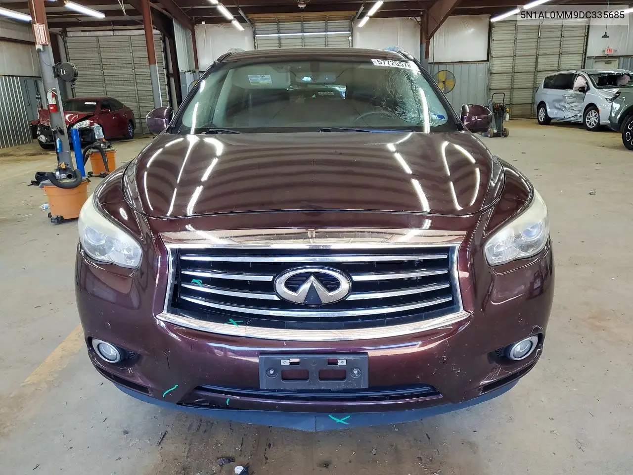 2013 Infiniti Jx35 Base VIN: 5N1AL0MM9DC335685 Lot: 57725576