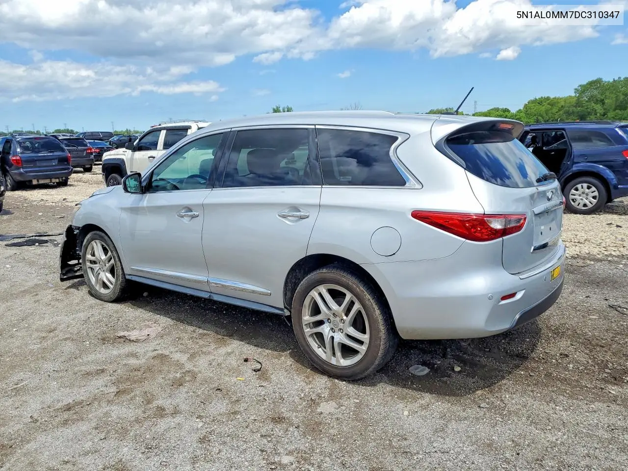 2013 Infiniti Jx35 Base VIN: 5N1AL0MM7DC310347 Lot: 57782906