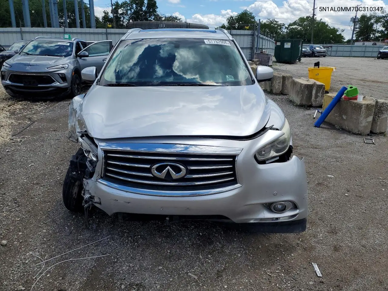 2013 Infiniti Jx35 Base VIN: 5N1AL0MM7DC310347 Lot: 57782906