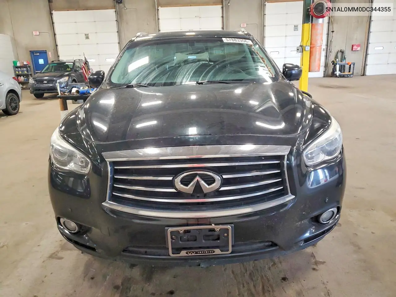 2013 Infiniti Jx35 Base VIN: 5N1AL0MM0DC344355 Lot: 57883356