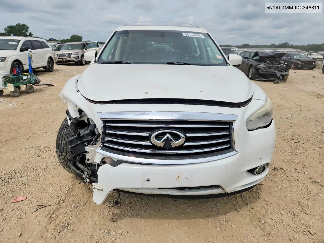 2013 Infiniti Jx35 Base VIN: 5N1AL0MM9DC348811 Lot: 58128696