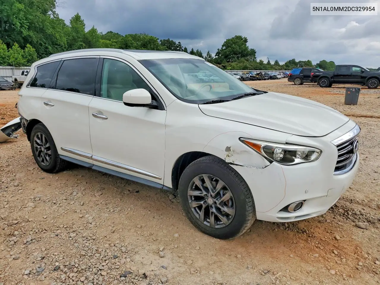 2013 Infiniti Jx35 Base VIN: 5N1AL0MM2DC329954 Lot: 58303946